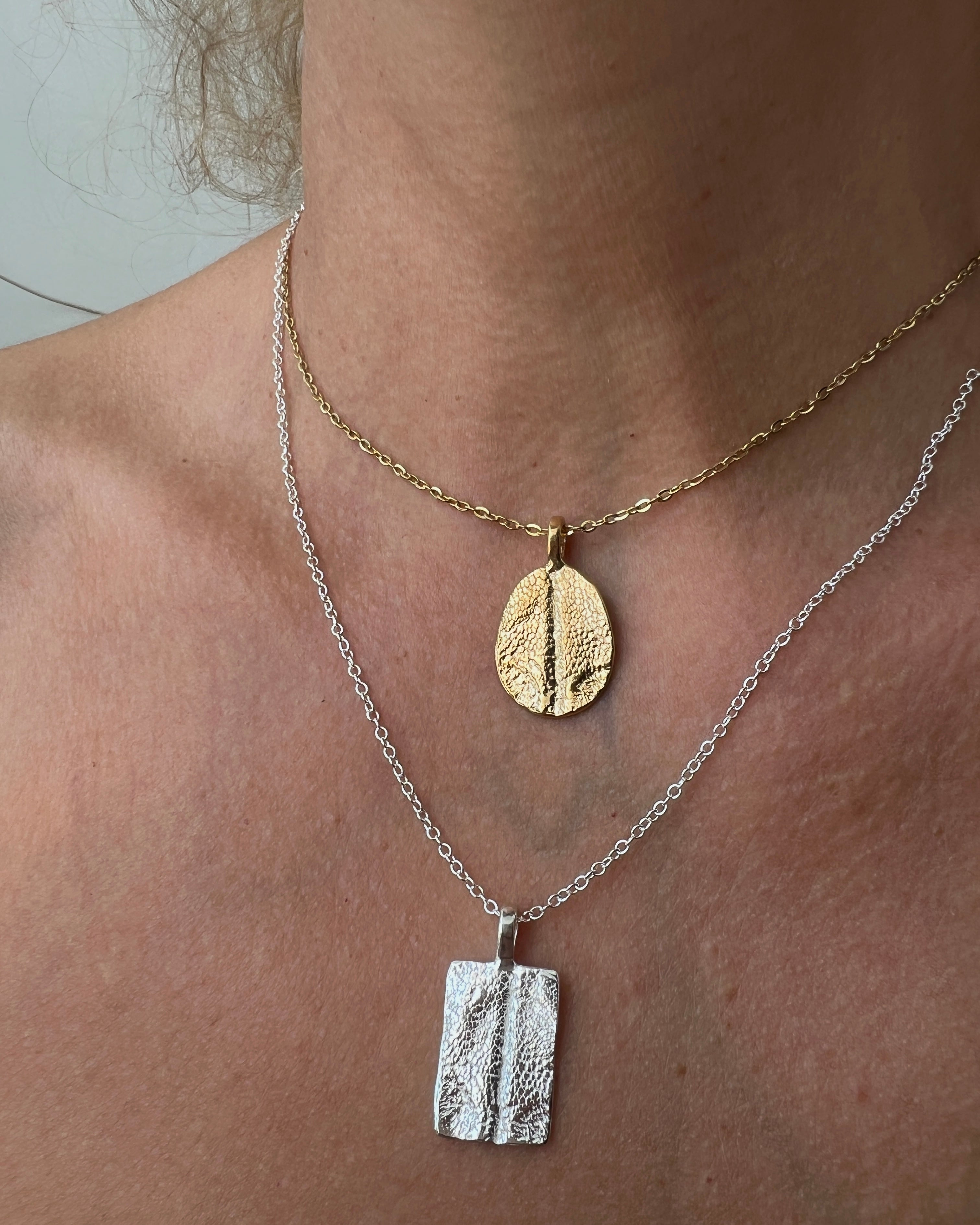 COLLIER TACTILE DOUBLE