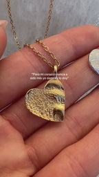 COLLIER TACTILE CŒUR